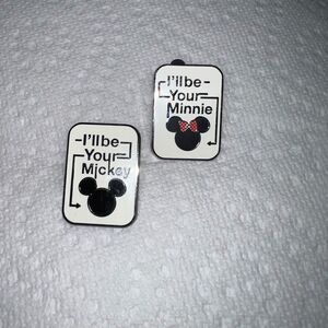 Disney 2014 Mickey Pin Set - I’ll‎ Be Your Mickey And I’ll Be Your Minnie